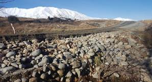 A picture containing sky, sheep, outdoor, rock

Description automatically generated